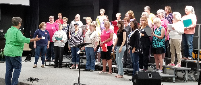 Survivors at rehearsal 2018